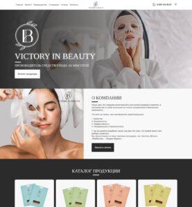 Skin care products manufacturing, face mask